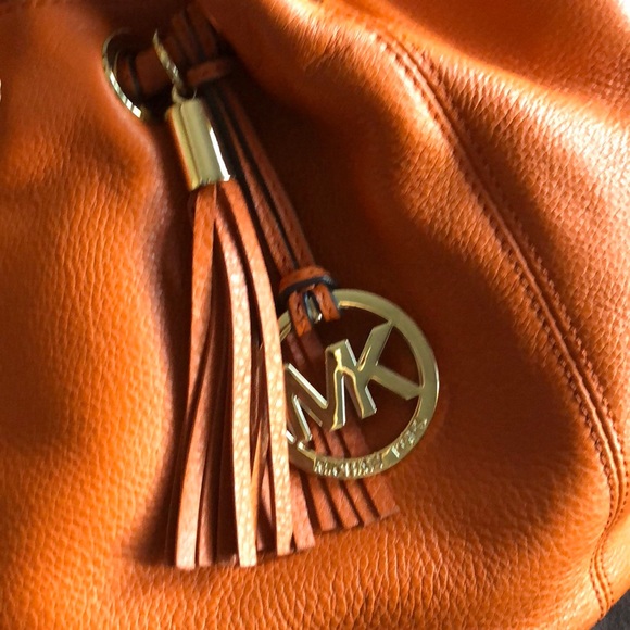 Michael Kors Drawstring Satchel Tote Handbag - Picture 5 of 6